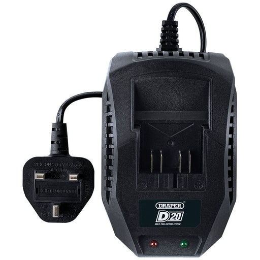 Draper D20 20V Li-ion Battery Charger, 2.4A 97914 Draper  - Town Parts