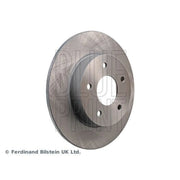 Blue Print 2 x Solid Rear Brake Discs ADN143104