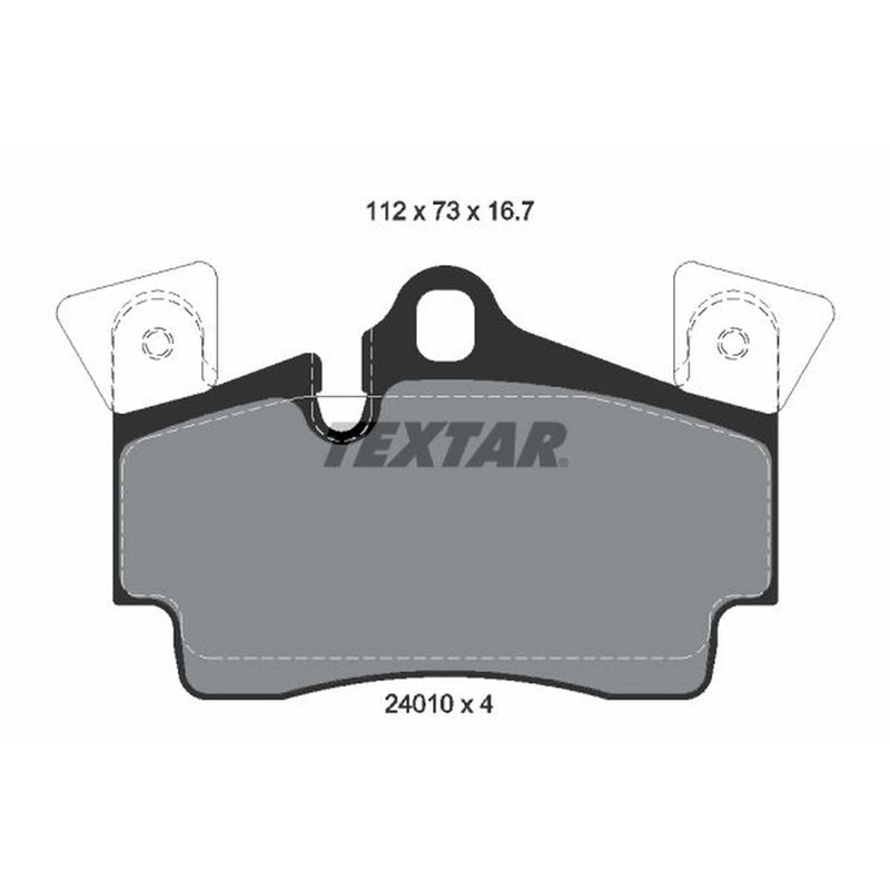 Textar Rear Brake Pad Set 2401001
