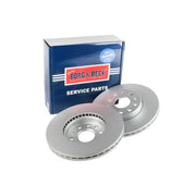 Borg & Beck 2 x Front Brake Discs BBD4315