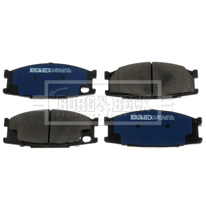 Borg & Beck 4 x Front Brake Pad Set BBP2193