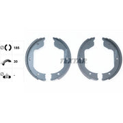 Textar Parking Brake Shoe Set 91058700