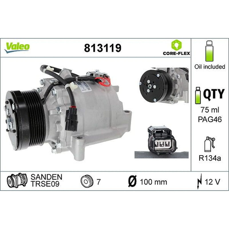 Valeo Air Conditioning Compressor 813119