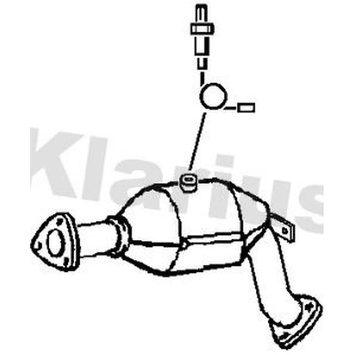 Klarius Catalyst Type Approved With Pipe 322864