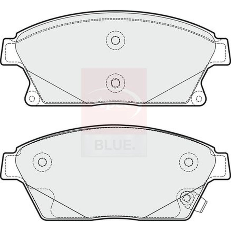 Apec Front Brake Pad Set PD3268