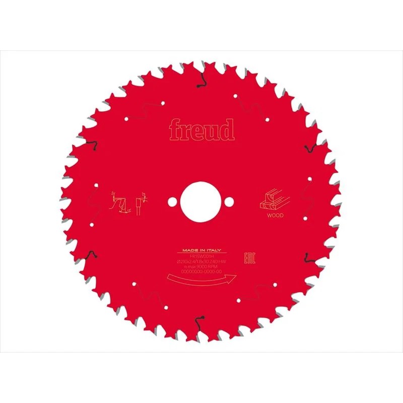 Freud Wood Circular Saw Blade 210 x 30 x 2.4/1.8mm x 40T - F03FS09723