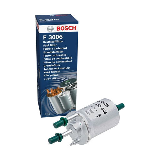 Genuine Bosch Car Fuel Filter F3006 Fits Vw Polo - 1.2 - 09-14 F026403006 Bosch  - Town Parts