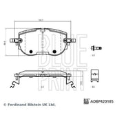 Blue Print Front Brake Pad Set ADBP420185
