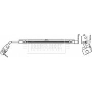 Borg & Beck Brake Hydraulic Hose Line Rear Left BBH8098