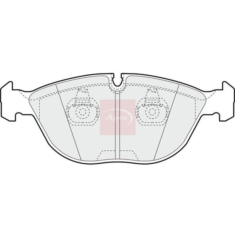 Apec Front Brake Pad Set PAD944