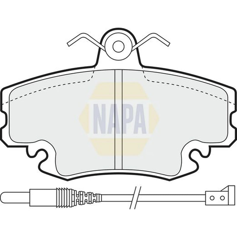 NAPA Front Brake Pad Set NBP1559
