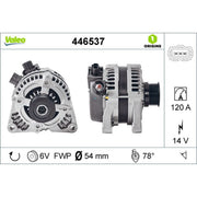 Valeo Car Alternator 12V 446537
