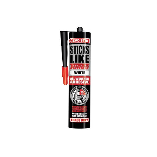 Evo-Stik Sticks Like Turbo White 290ml - 30614238