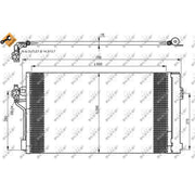 NRF Air Conditioning Condenser 35776