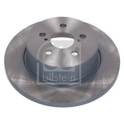 Febi 2 x Solid Rear Brake Discs 184658