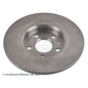 Blue Print 2 x Solid Rear Brake Discs ADF124373
