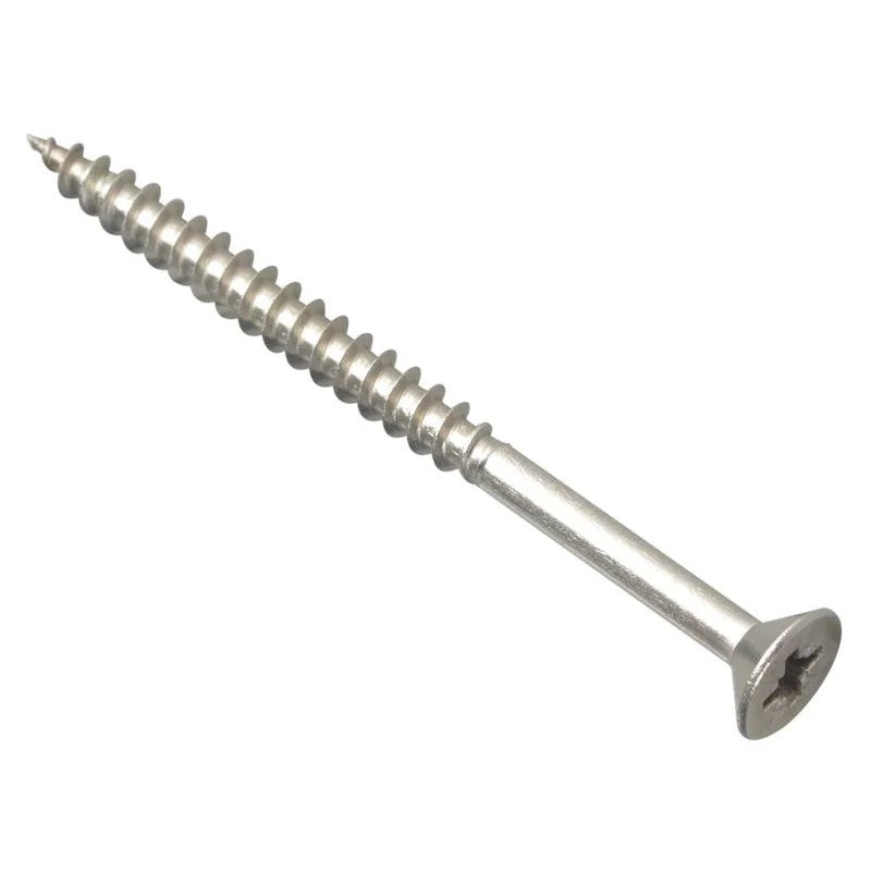 ForgeFix Multi-Purpose Pozi Compatible Screw CSK ST S/Steel