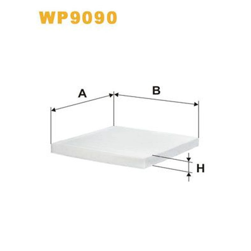 WIX Cabin Air Filter (Pollen Filter) WP9090