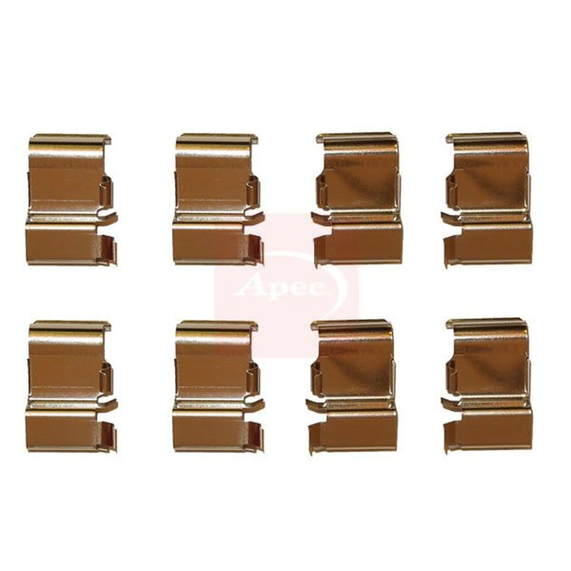 Apec Brake Pad Accessory Fitting Kit Rear KIT597