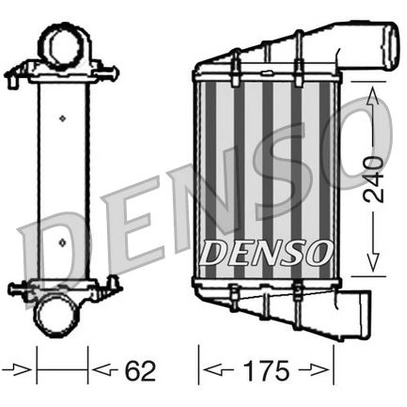 Denso Intercooler (Charge Air Cooler) DIT02001