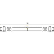 NAPA Brake Hydraulic Hose Line Rear NBH1035
