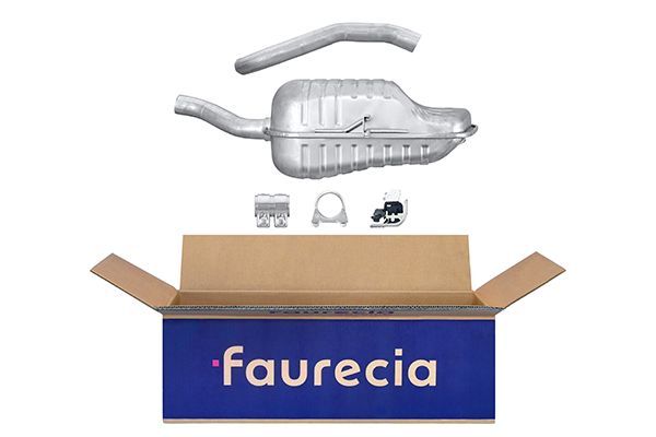 Hella 8LD 366 034-701 Rear Muffler