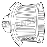Denso Heater Blower Fan DEA43002