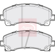 Apec Front Brake Pad Set PAD1736