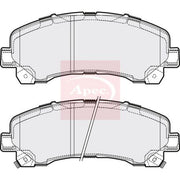 Apec Front Brake Pad Set PAD1736