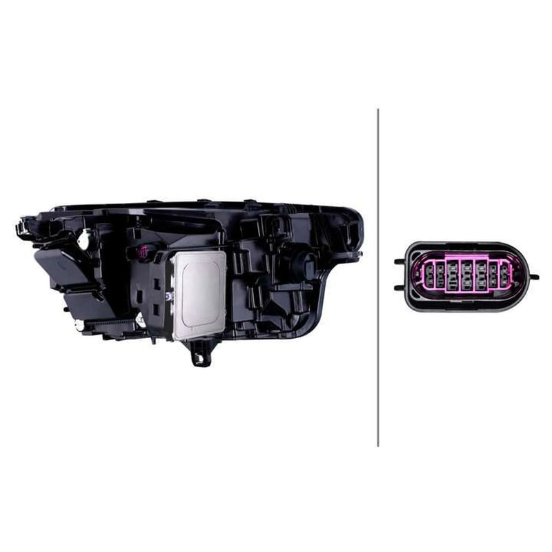 Hella Headlight Headlamp LED Left 1LX 016 220-631