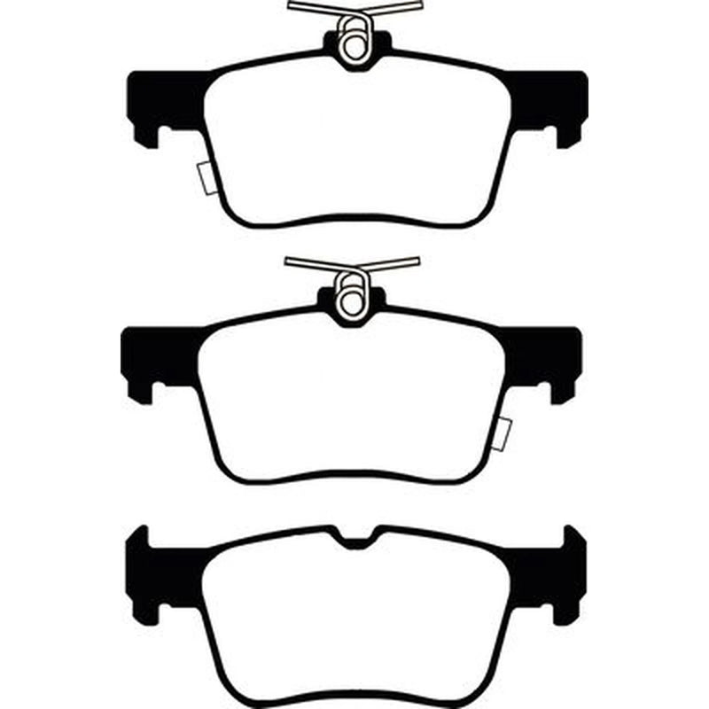 Abtex Rear Brake Pad Set PLU2233