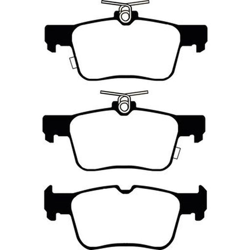 Abtex Rear Brake Pad Set PLU2233