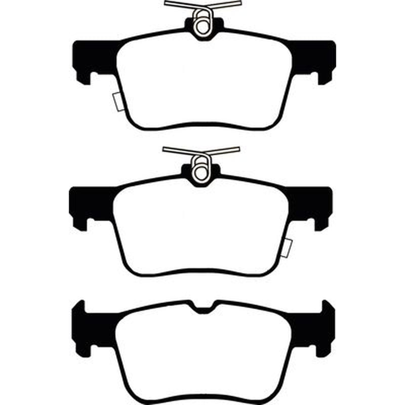 Abtex Rear Brake Pad Set PLU2233