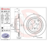 Brembo 2 x Rear Brake Discs 09.9373.21