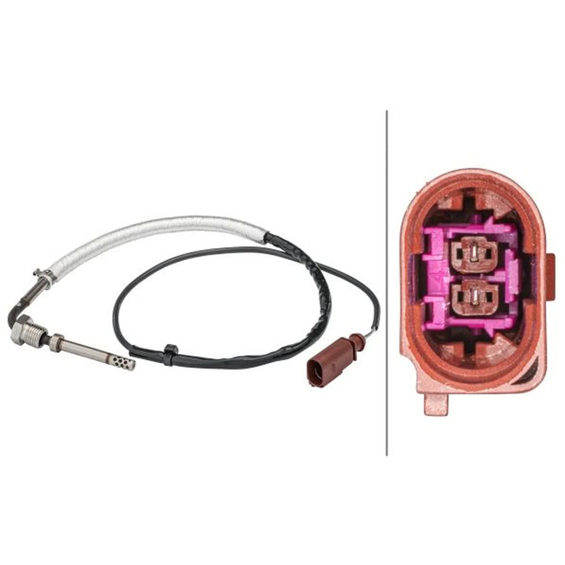 Hella Exhaust Gas Temperature Sensor before soot particulate fil 6PT 358 181-521
