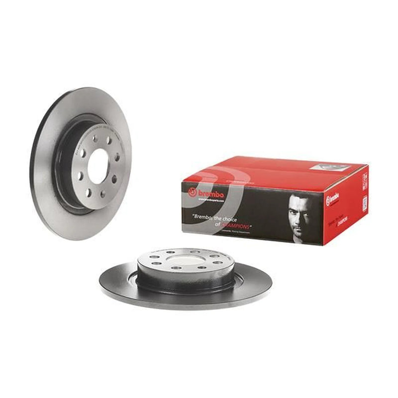 Brembo 2 x Solid Rear Brake Discs 08.9460.11