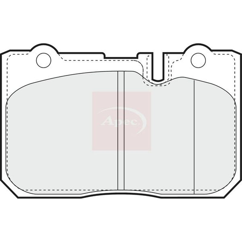 Apec Front Brake Pad Set PAD1049