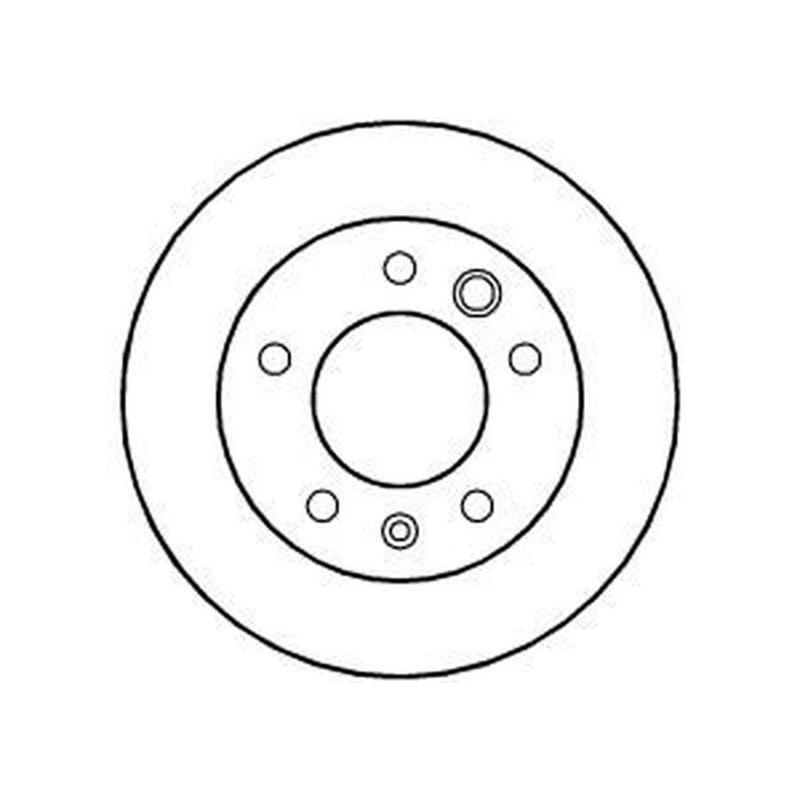 Abtex 2 x Vented Front Brake Discs BD683V