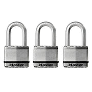 Master Lock Excell™ Laminated Steel 50mm Padlock - 38mm Shackle - Keyed Alike x