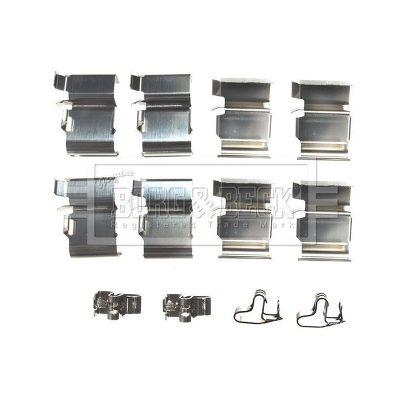 Borg & Beck Brake Pad Accessory Fitting Kit Rear BBK1165