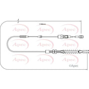 Apec Handbrake Cable Left Front CAB1258