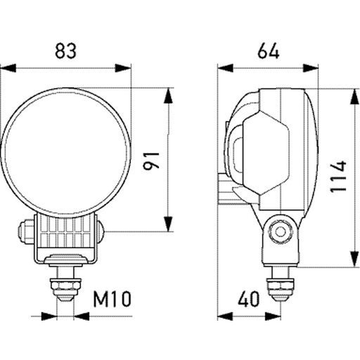 Hella Worklight High 1G0 996 776-211