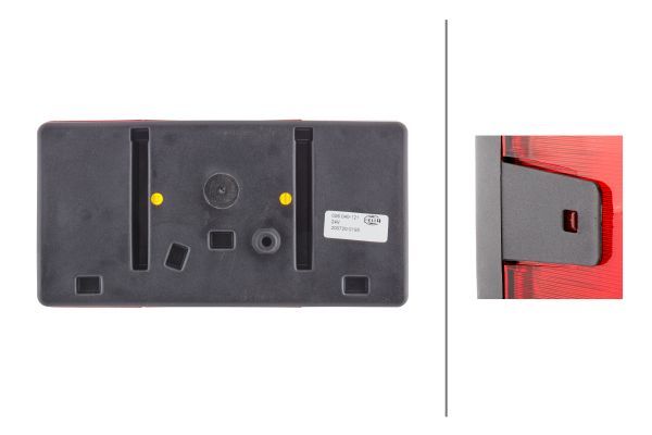 Hella 2VP 006 040-121 Tail Light Assembly