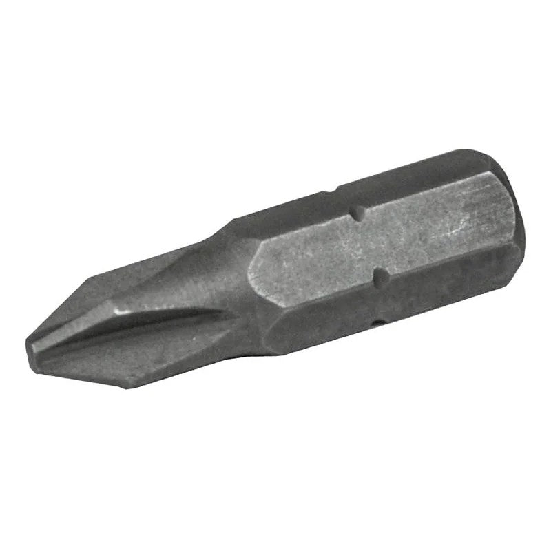 Faithfull Phillips S2 Grade Steel Screwdriver Bits PH2 x (Pack 3) 25-50mm