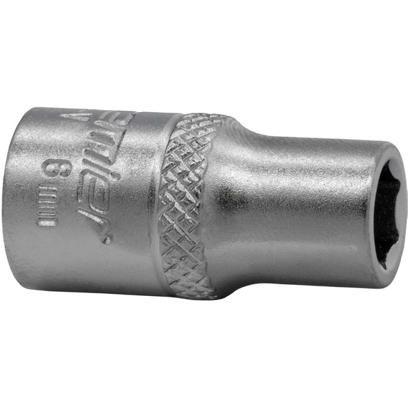 Sealey 1/4"Dr Socket 6mm (Micro Satin Finish)