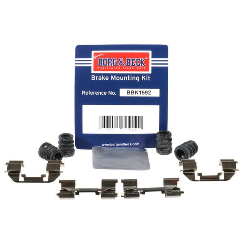 Borg & Beck Brake Pad Accessory Fitting Kit Front BBK1592