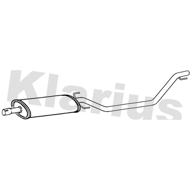 Klarius Box With Centre Pipe Centre GM546A