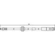 Apec Brake Hydraulic Hose Line Front HOS3294