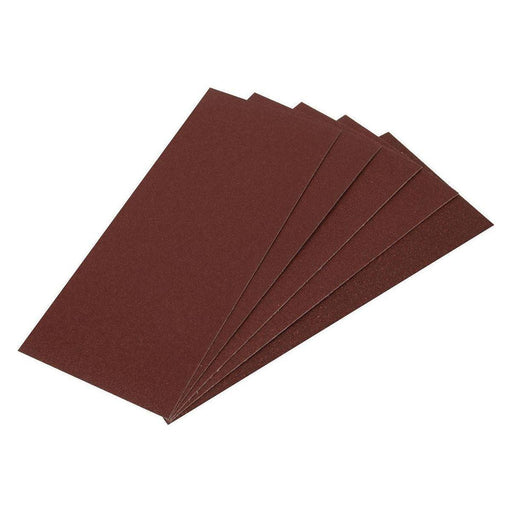 Sealey Orbital Sanding Sheet 115 x 280mm Assorted Pack of 5 CS115A/5 Sealey  - Town Parts
