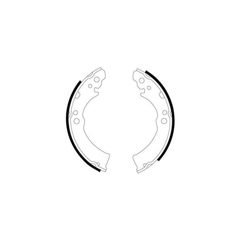 Mintex Brake Shoe Set Axle Kit MFR167
